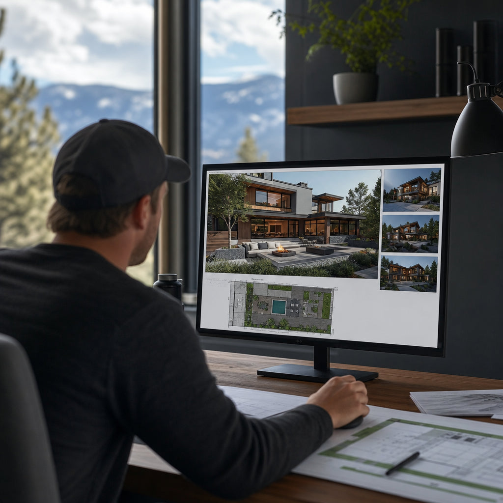 3D Exterior / Outdoor Living Concept Package