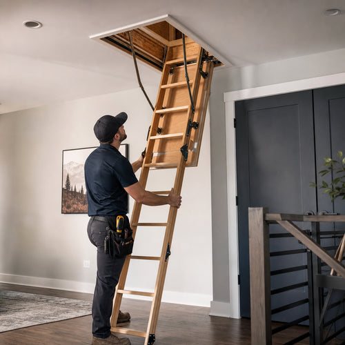 Attic Ladder Replacement
