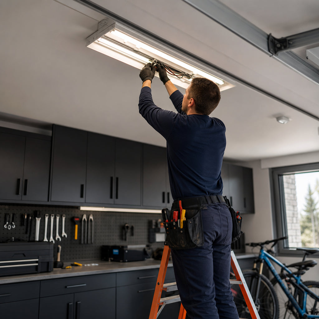 Fluorescent-to-LED Tube Retrofit (per fixture)