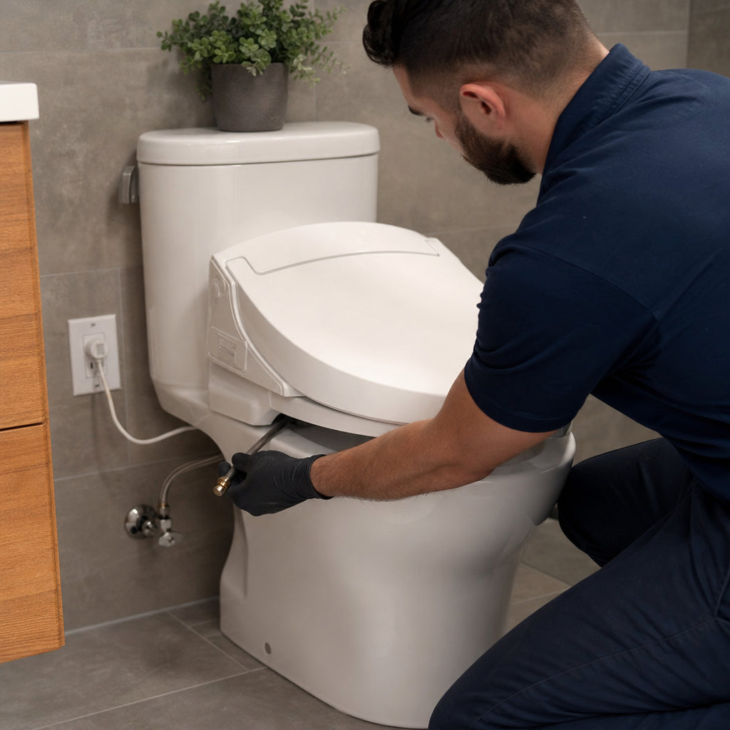 Bidet Seat Install