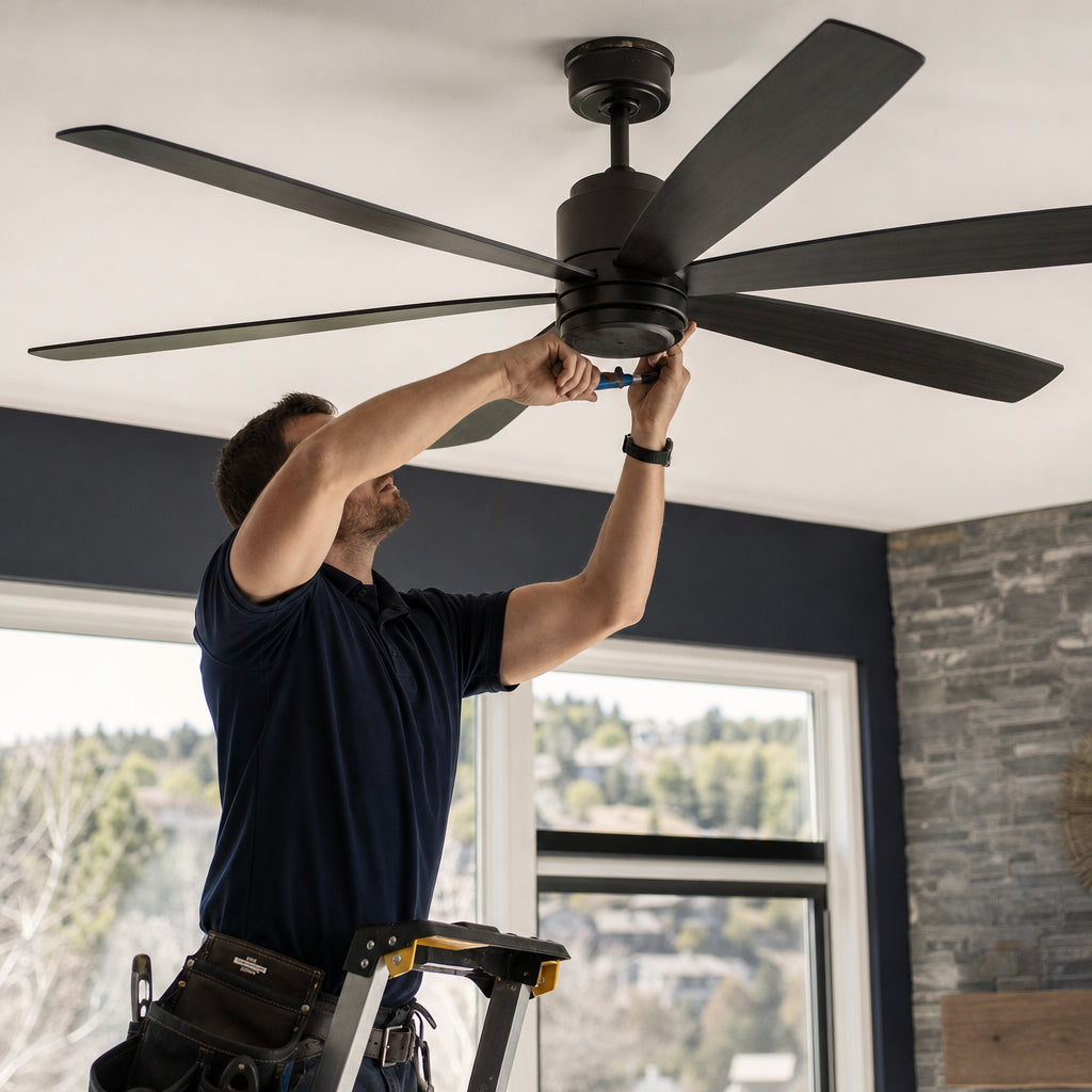 Ceiling Fan Install (Existing Wiring)