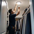 Closet Light Code-Compliance Swap