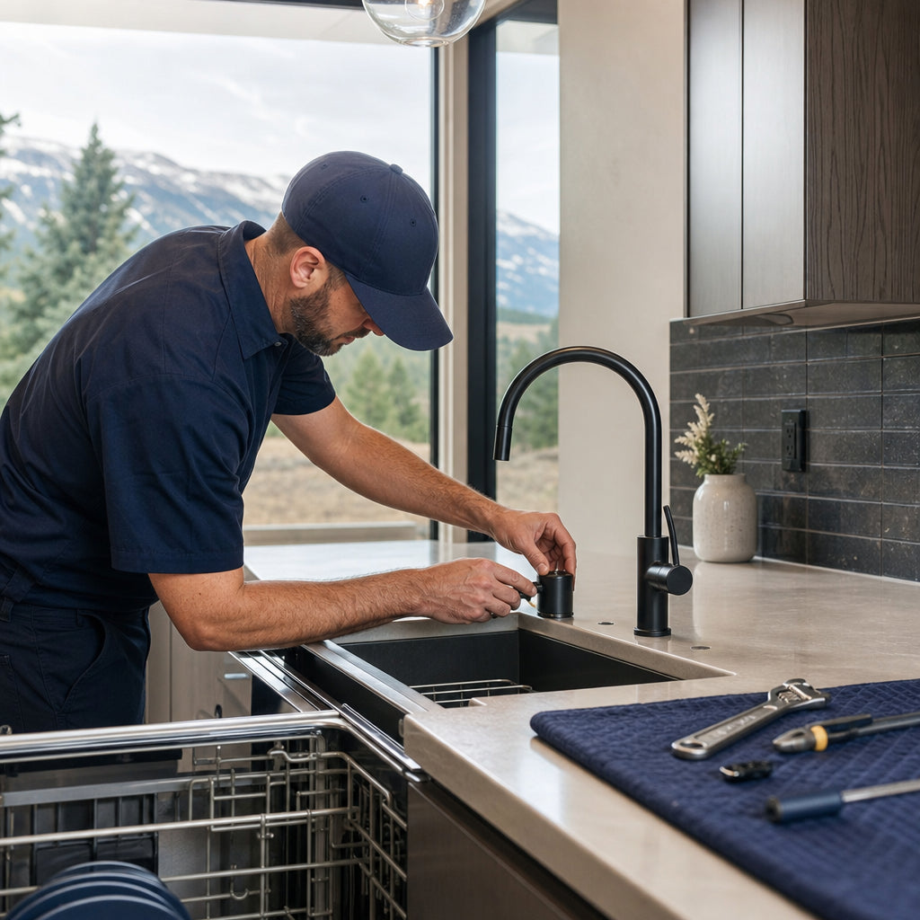 Dishwasher Air Gap Install