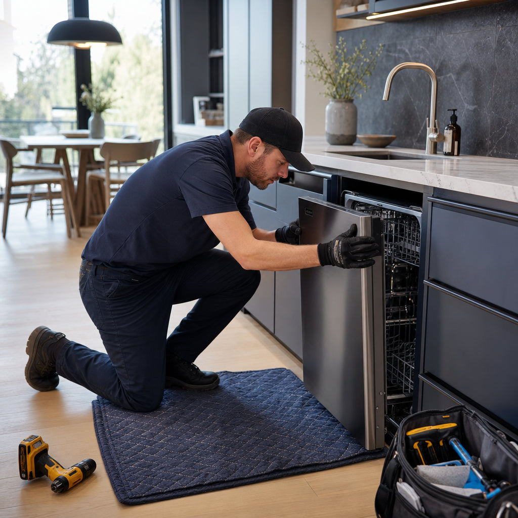 Dishwasher Install (Existing Hookups)
