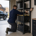 Garage Shelving Unit Assembly & Anchor