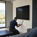 In-Wall TV Cable & Power Concealment (Single TV)