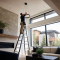Light Fixture Replacement — High Ceiling (10-16 ft)