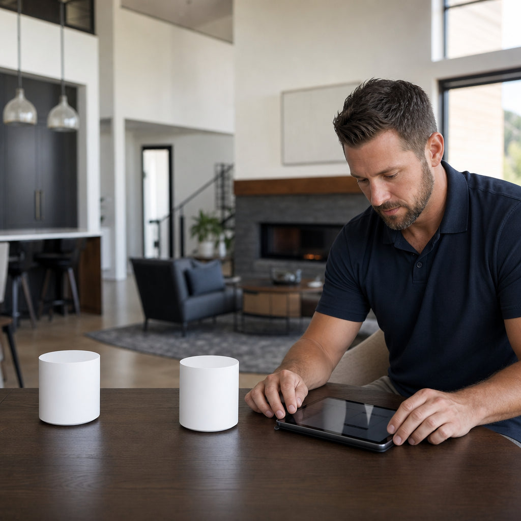 Mesh WiFi System Setup (Up to 3 Nodes)