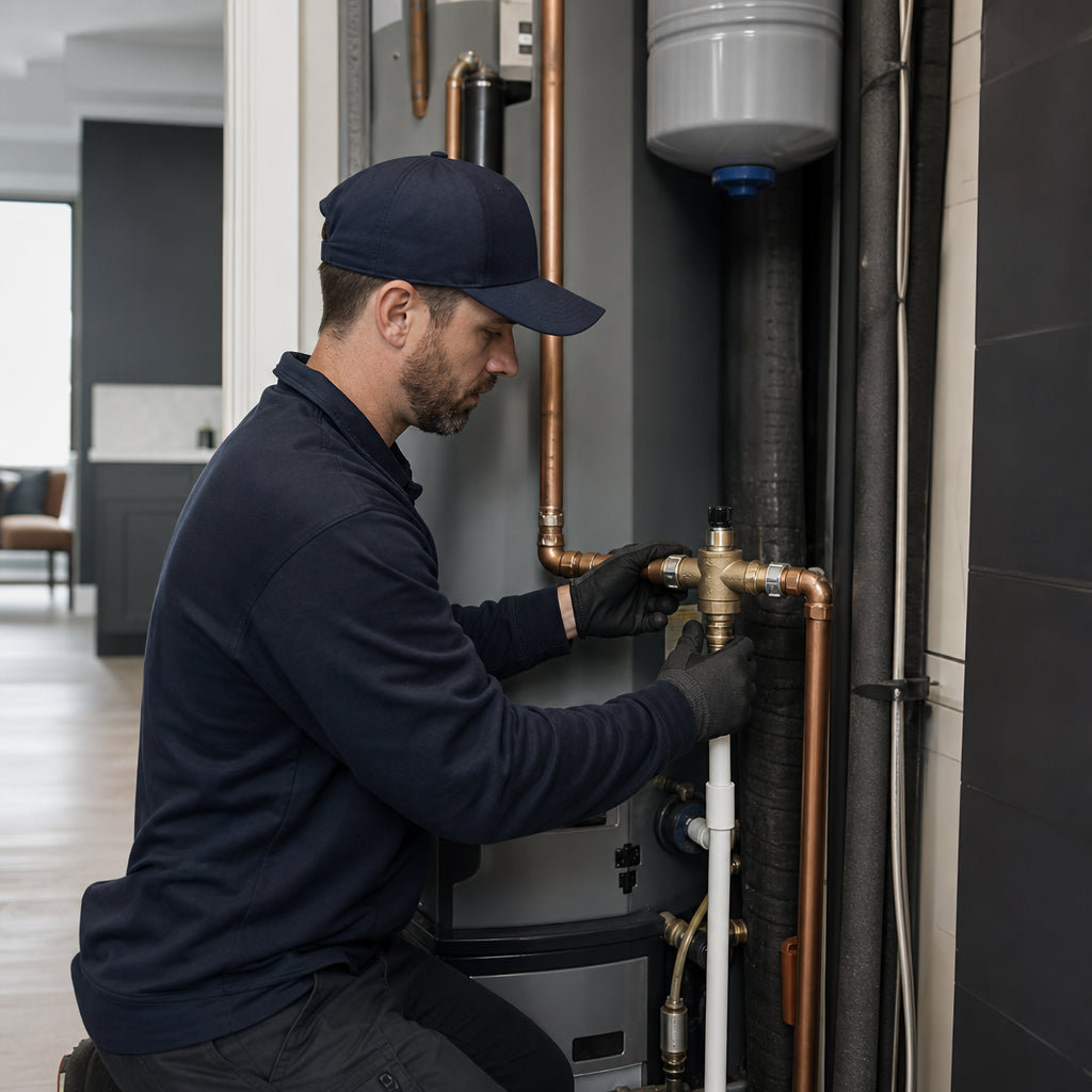 Thermostatic Mixing Valve Install (Water Heater)