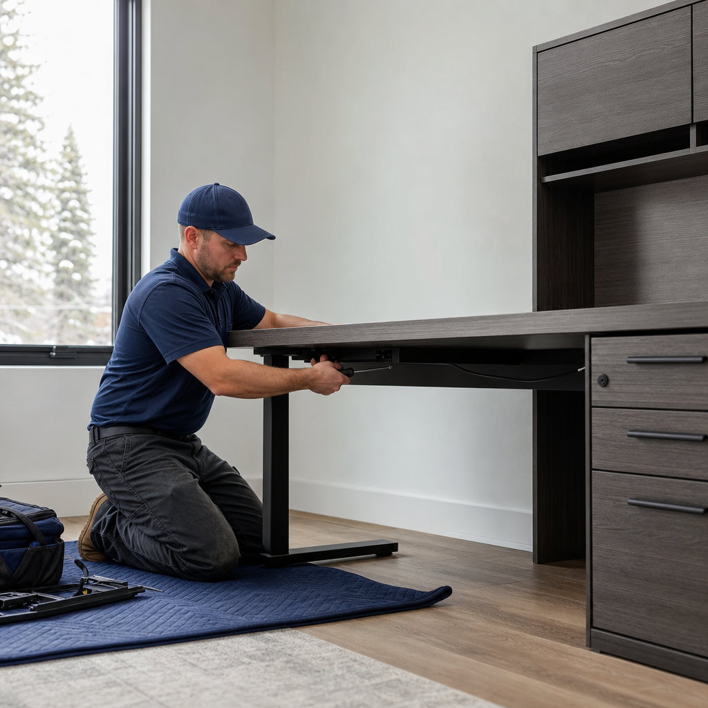 Office Desk Assembly