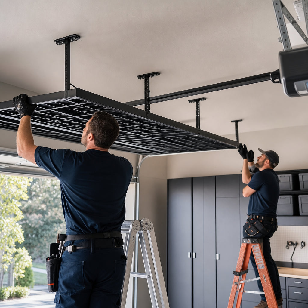 Overhead Garage Storage Rack Install (Per Rack)