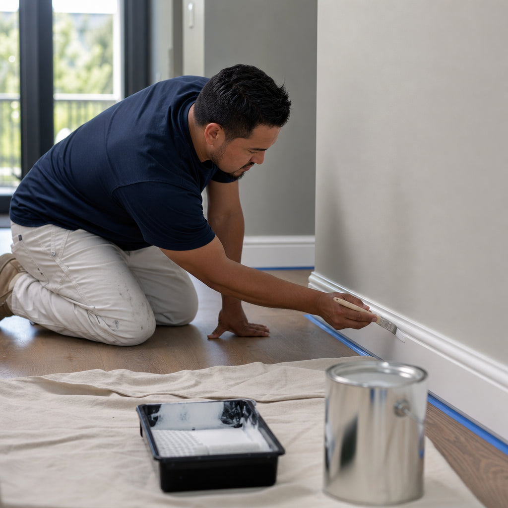 Paint Baseboard (Per Linear Foot)