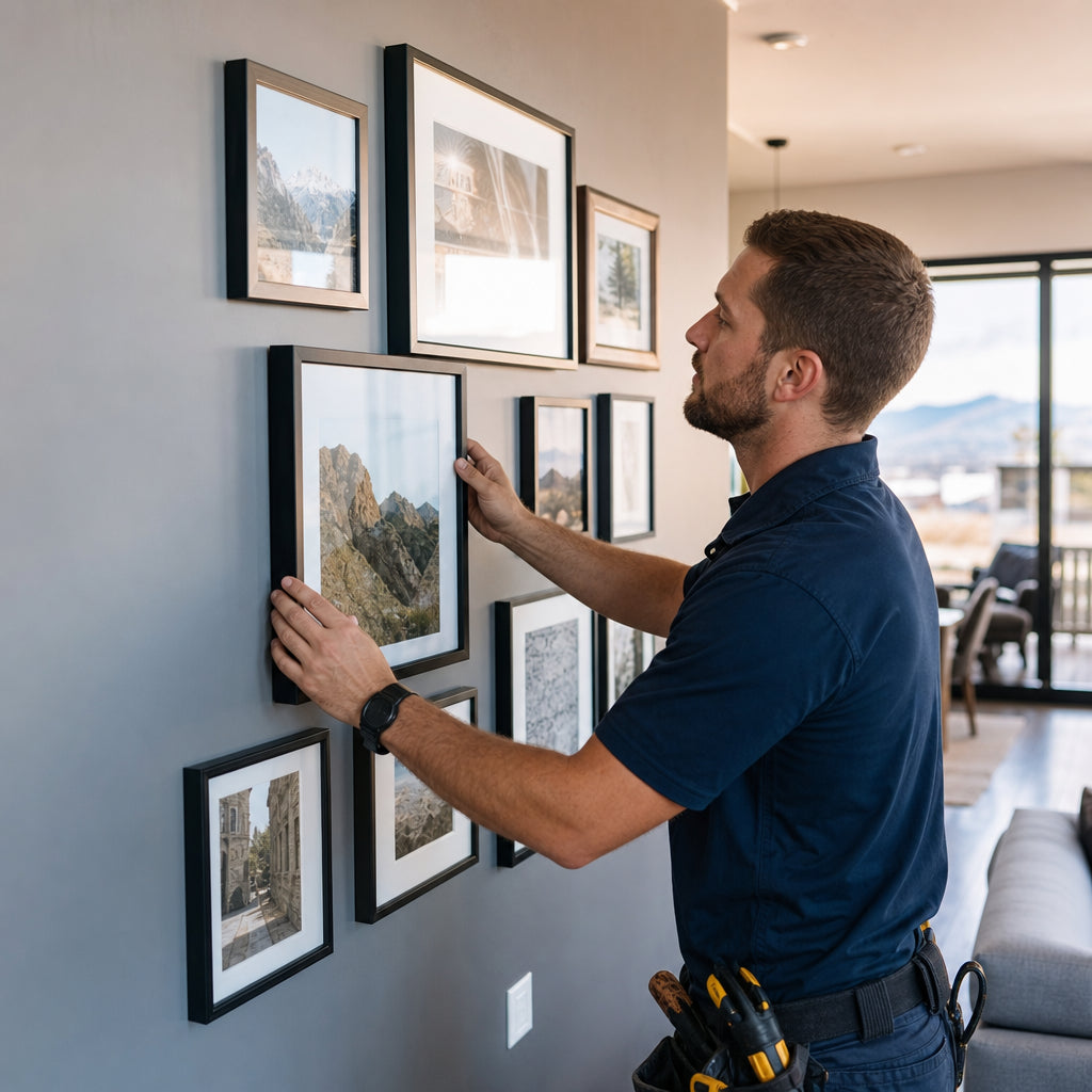 Picture and Mirror Hanging Set (Up to 10 Pieces)
