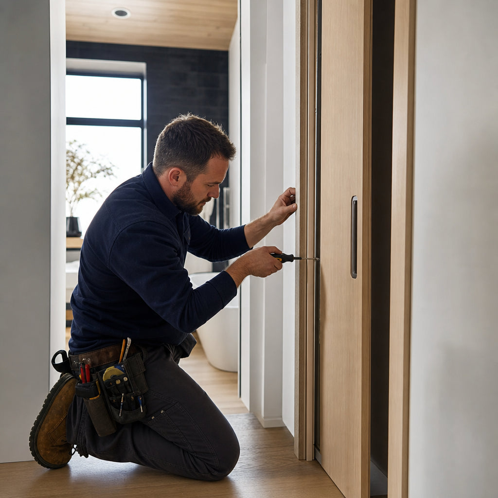 Pocket Door Roller Repair