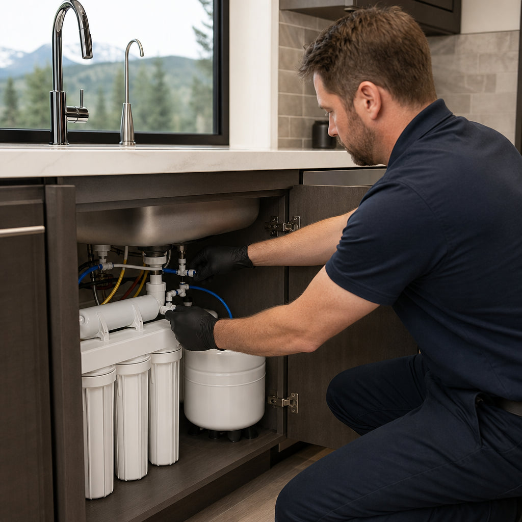 Reverse Osmosis System Install (Customer-Supplied)