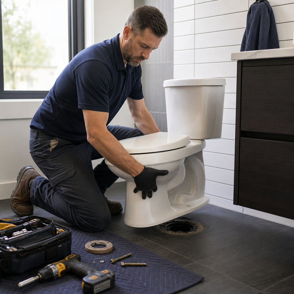 Toilet Wax Ring Reset