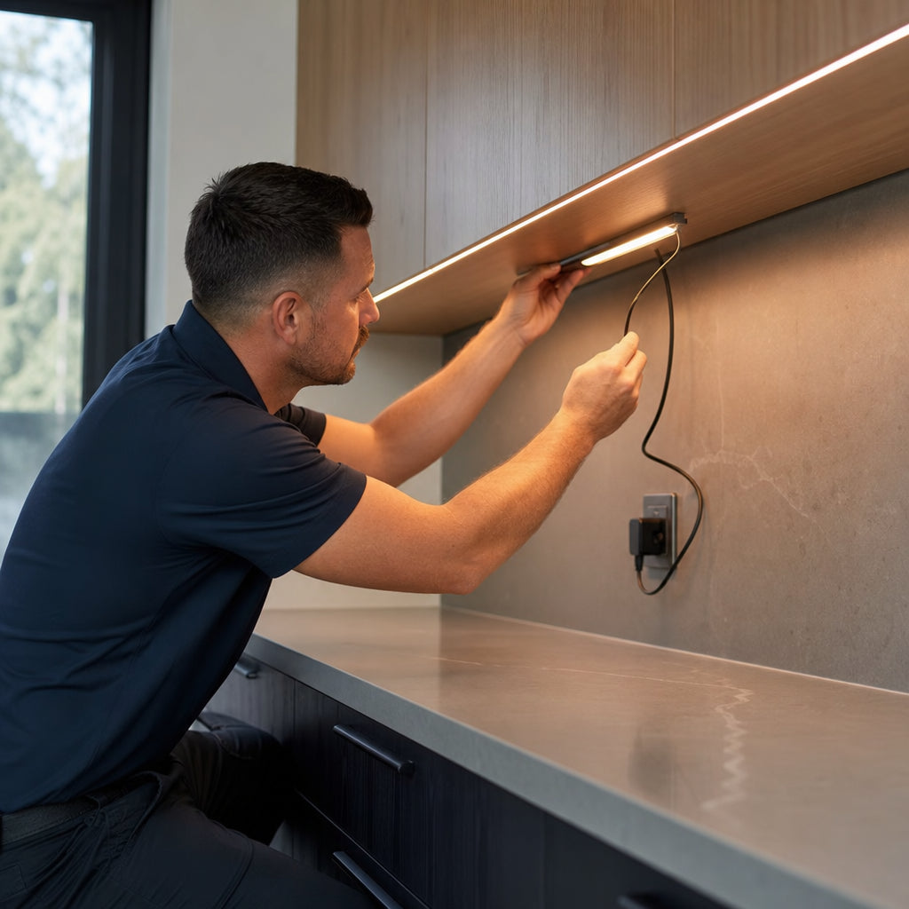 Under-Cabinet Lighting — Plug-In System