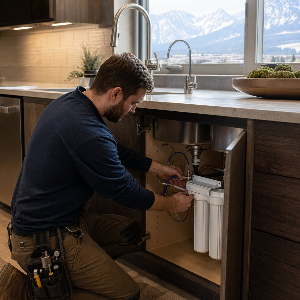 Under-Sink Water Filter Install (Customer-Supplied)