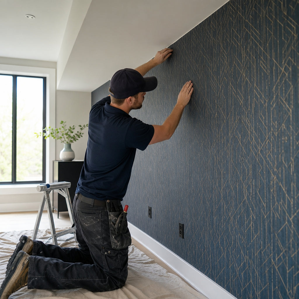 Wallpaper Single Wall Hang (Customer-Supplied Paper)