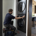 Washer/Dryer Stacking Kit Install