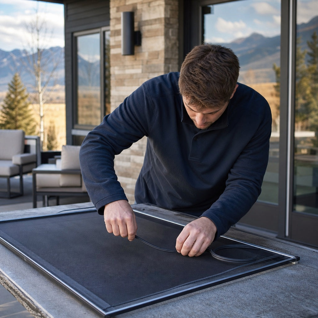 Window Screen Re-Screening (Per Screen)