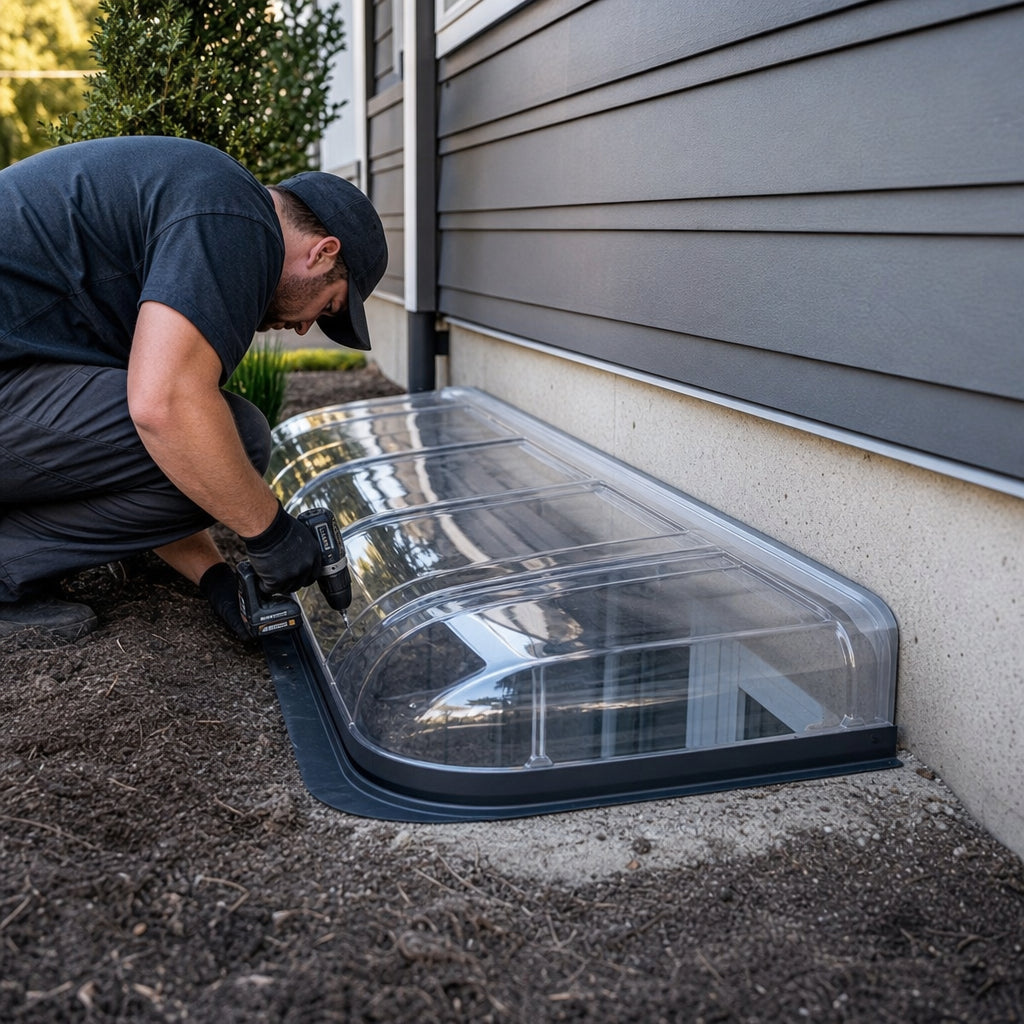 Window Well Cover Install (Per Well)
